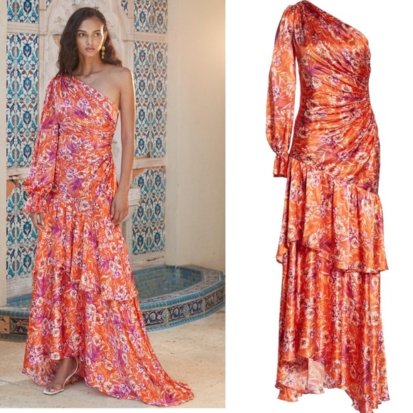 Amur Dresses & Skirts - 🔥{AMUR} $748 Israella Dress Flame Rosa Floral